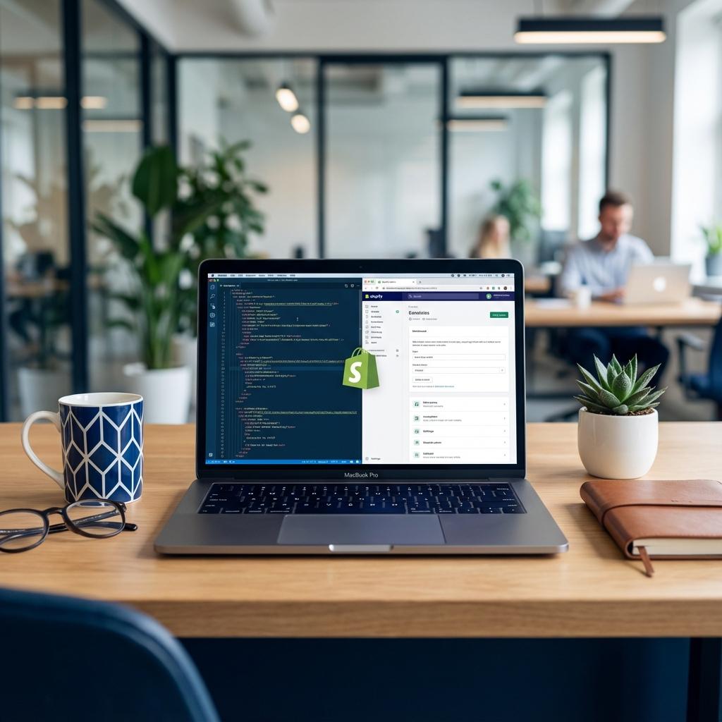 Code on screen — Ritu Joshi, WordPress & Shopify developer